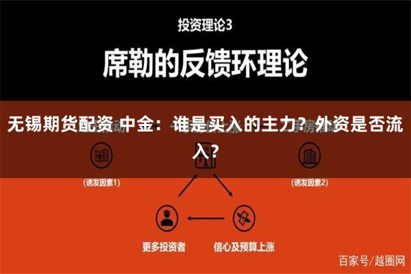 无锡期货配资 中金：谁是买入的主力？外资是否流入？