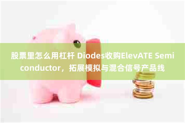 股票里怎么用杠杆 Diodes收购ElevATE Semiconductor，拓展模拟与混合信号产品线