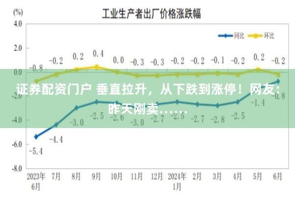 证券配资门户 垂直拉升，从下跌到涨停！网友：昨天刚卖……